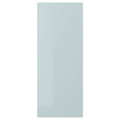 KALLARP Door, high-gloss light grey-blue, 40x100 cm