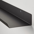 MALMBÄCK Display shelf, dark grey, 60 cm