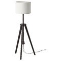 LAUTERS Floor lamp, brown ash, white