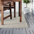 MORUM Rug flatwoven, in/outdoor, beige, 160x230 cm