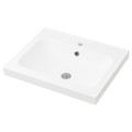 ODENSVIK Single wash-basin, 63x49x6 cm