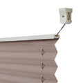 Pleated Blind Colours Caprera 68 x 210 cm, brown