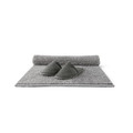 TOFTBO Bath mat, grey-white mélange. 50x80 cm