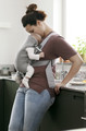 BABYBJÖRN - Baby Carrier MINI 3D Jersey, Light Grey 0-12m