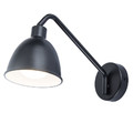 GoodHome Wall Lamp Fajana GU10, black