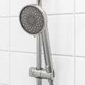 VOXNAN Shower set with thermostatic mixer, chrome-plated