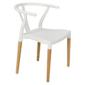 Chair Wicker PP Simplet, white