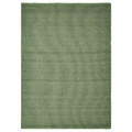 TIDTABELL Rug, flatwoven, green, 133x195 cm