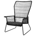 TALLSKÄR Armchair, outdoor, anthracite