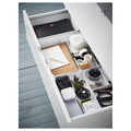 KUGGIS Insert with 8 compartments, white