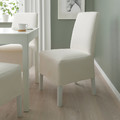 BERGMUND Chair w medium long cover, white, Inseros white