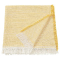 VÄXELBRUK Throw, light yellow, 130x170 cm