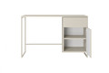 Desk with Drawer Asha 120 cm, cashmere, cashmere frame