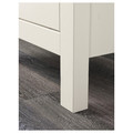 HEMNES 2-drawer chest, white stain, 54x66 cm