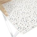 Desk Brice, terrazzo, natural