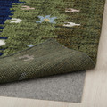 GRODDSVINGEL Rug, low pile, multicolour/handmade, 170x240 cm