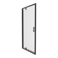 GoodHome Shower Door Beloya 80 cm, black/transparent