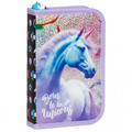 Pencil Case with School Accessories Unicorn