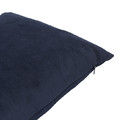 GoodHome Cushion Valgreta 30 x 50 cm, navy blue