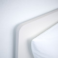 ASKVOLL Bed frame, white, 140x200 cm
