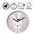 Hama Child Wall Clock Lovely Bunny