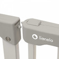 Lionelo Safety Gate Slim, grey, 75-85 cm