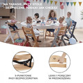 Kinderkraft Highchair High Chair ENOCK, natural