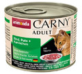 Animonda Carny Adult Cat Food Beef, Turkey & Rabbit 200g