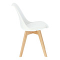 Dining Chair Norden Cross PP, white