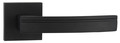 Door Handle Verso Barcelona Q, square rose, black