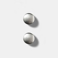 GoodHome Round Cabinet Handle Knob Chervil, steel, 2 pack