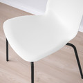 LIDÅS Chair, white/Sefast black