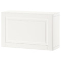 BESTÅ Wall-mounted cabinet combination, white/Smeviken white, 60x22x38 cm