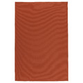 MORUM Rug flatwoven, in/outdoor, rust, 160x230 cm