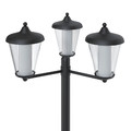 GoodHome Outdoor Lamp Haro 3 x 1000 lm, graphite