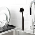 RINNIG Dish brush, grey