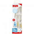 NUK First Choice Plus Baby Bottle with Temperature Control 300ml 6-18m, grey