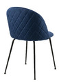 Upholstered Chair Louise, dark blue