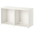 BESTÅ TV bench, white, 120x40x64 cm