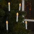 LED Lighting Chain 20 LED, candles, indoor, warm white