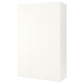 PAX Wardrobe, white, Forsand white, 150x60x236 cm