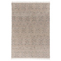 PENSELRÅG Rug, low pile, grey/beige/handmade, 170x240 cm