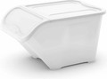 KETER Storage Container Waste Sorting Bin All In Box L 39l, white