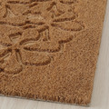 HÄNGBRO Door mat, flower natural colour/beige, 40x60 cm