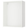 METOD Wall cabinet frame, white, 80x37x100 cm