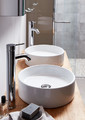 Ceramic Countertop Basin GoodHome Scalea 35cm, white