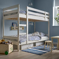 MYDAL Bunk bed frame, white, 90x200 cm