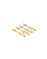 MODU 8 connector pegs, honey yellow