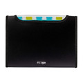 Document Folder with Dividers A4 25mm 12 Pockets, black