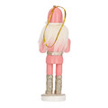 Christmas Tree Decoration Nutcracker 12cm Set of 2pcs, pink